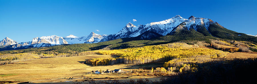 Usa, Colorado, Ridgeway, Last Dollar Photograph by Panoramic Images
