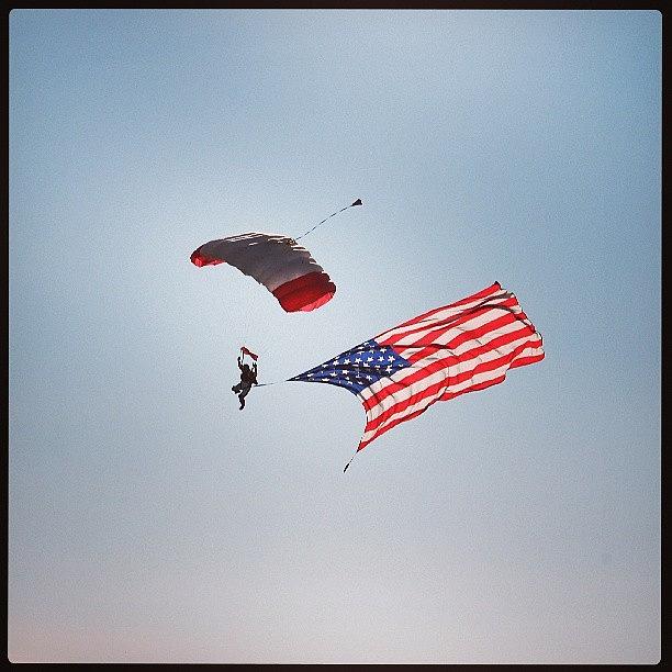 Houston Photograph - #usa #flag #fly #unitedstates by Alex Garcia
