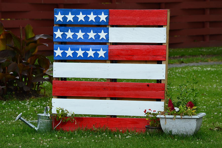 Flag Photograph - USA Flag by Kim Stafford
