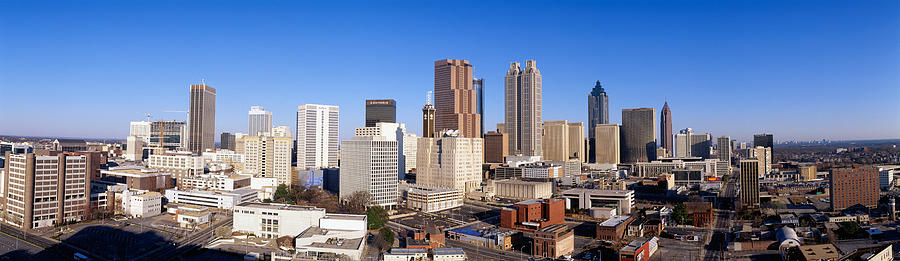 Architecture Photograph - Usa, Georgia, Atlanta by Panoramic Images