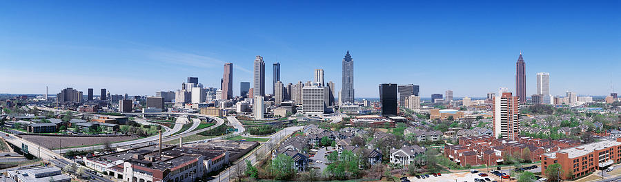 Usa, Georgia, Atlanta, Skyline Photograph by Panoramic Images
