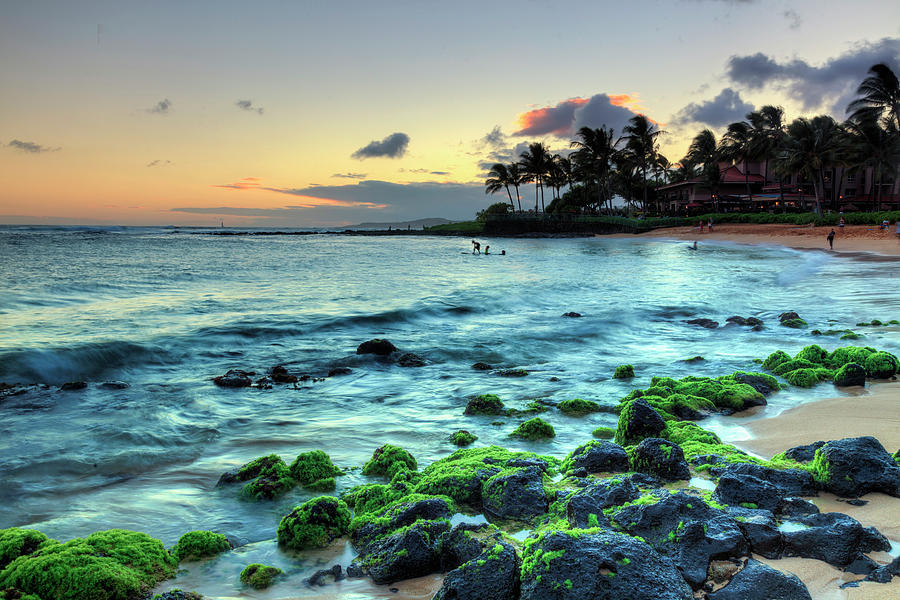 Usa, Hawaii, Kauai, Poipu Beach Photograph by Michele Falzone