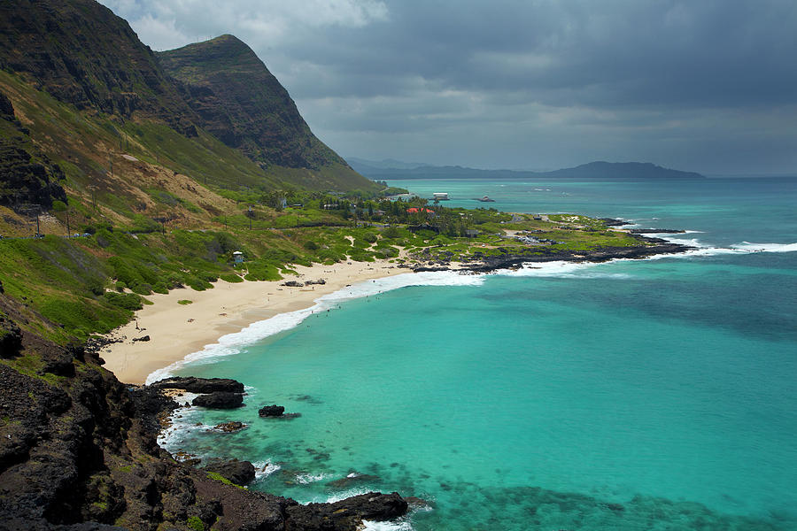 USA, Hawaii, Oahu, Makapu'u Beach Photograph by David Wall - Fine Art ...