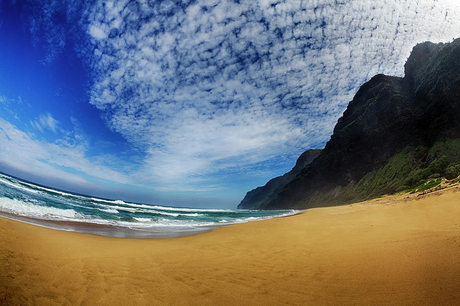 Beach Photograph - USA, Kauai, Pristine Sand Beaches by Terry Eggers