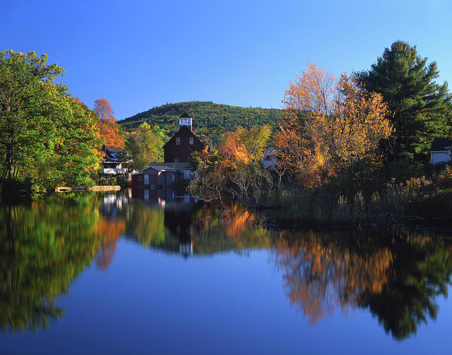 Fall Photograph - USA, New Hampshire, Ashland by Jaynes Gallery