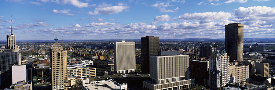 Buffalo Photograph - Usa, New York, Buffalo by Panoramic Images