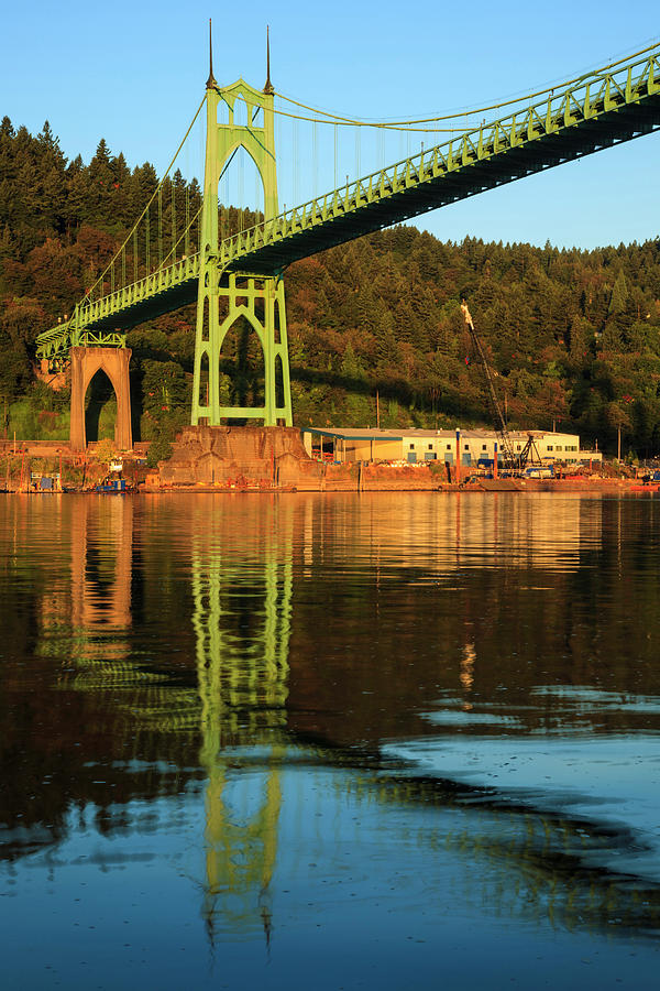 USA, Oregon, Portland, Cathedral Park Photograph by Rick A Brown - Fine ...