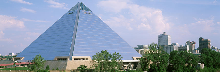 Usa, Tennessee, Memphis, The Pyramid Photograph by Panoramic Images