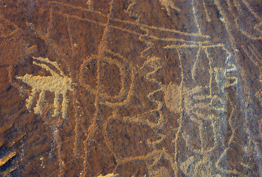 USA, Utah, Petroglyphs, Sandstone Photograph by Gerry Reynolds | Fine ...