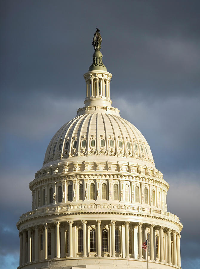 Usa, Washington Dc, Cupola Of Capitol Photograph by Fotog