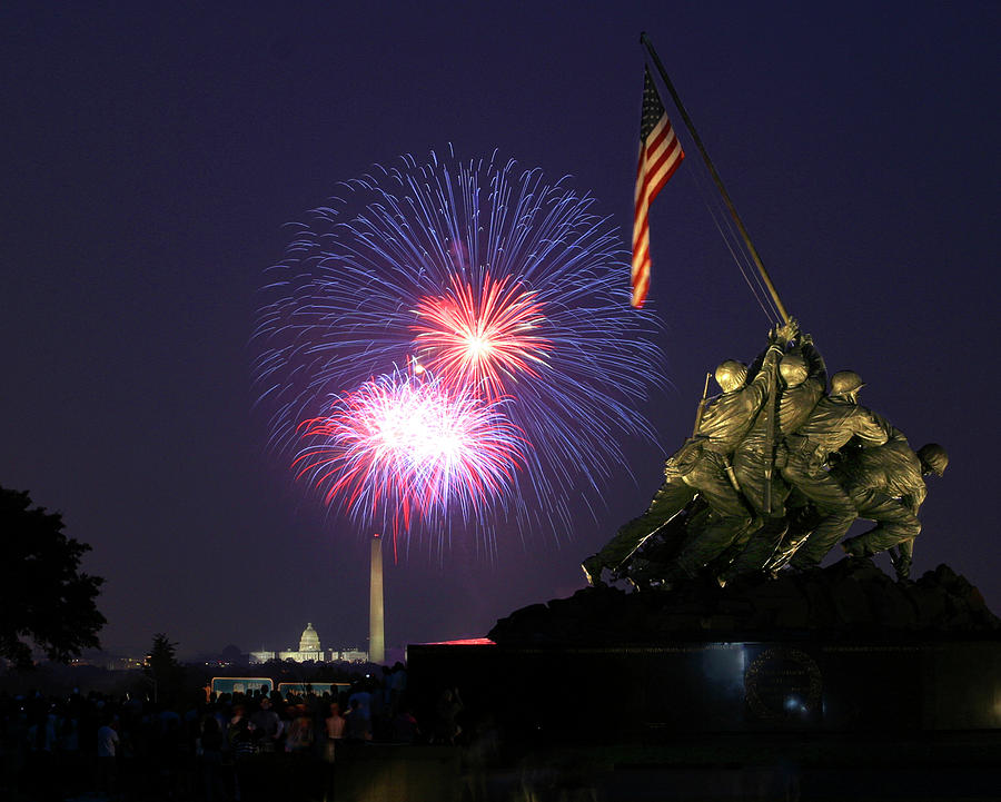 USA, Washington Dc, Dc, July 4 Photograph by Hollice Looney | Fine Art ...