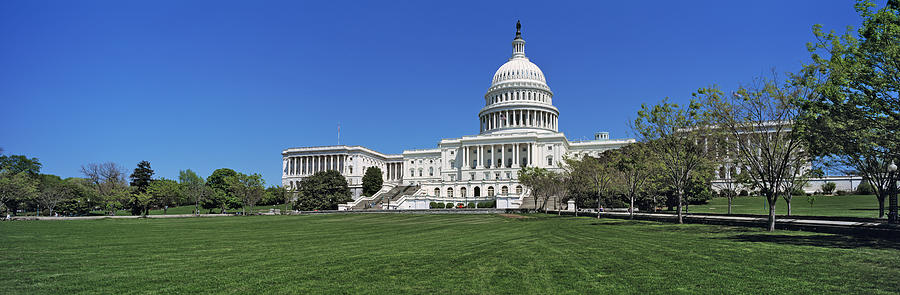 Usa, Washington Dc, Low Angle View Photograph by Panoramic Images