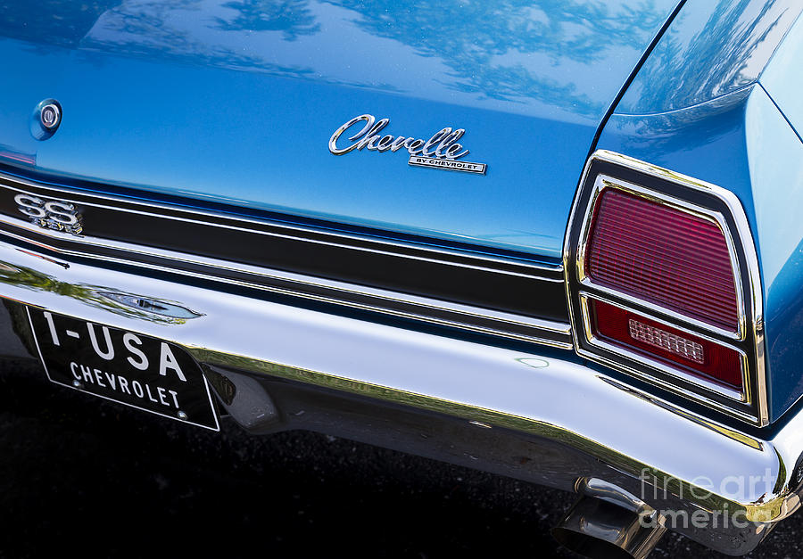 1-USA Chevelle Photograph by Dennis Hedberg
