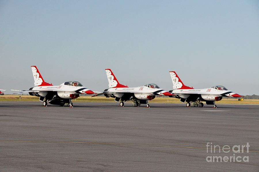 USAF Thunderbirds Photograph by John Black