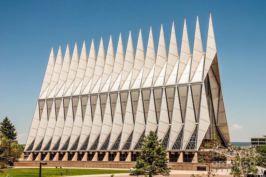 Air Force Academy Chapel Photograph by Sue Smith