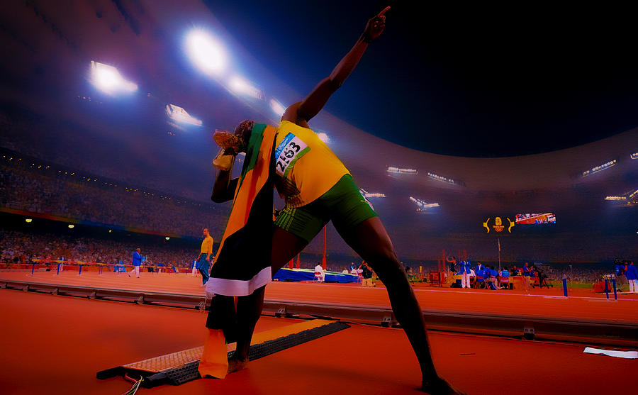 usain bolt t shirt number