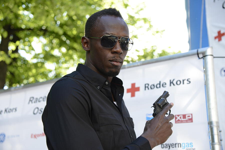 Usain Bolt Photograph - Usain Bolt - The Legend 4 by Teo SITCHET-KANDA Usain Bolt Photograph - Usain Bolt - The Legend 4 by Teo SITCHET-KANDA