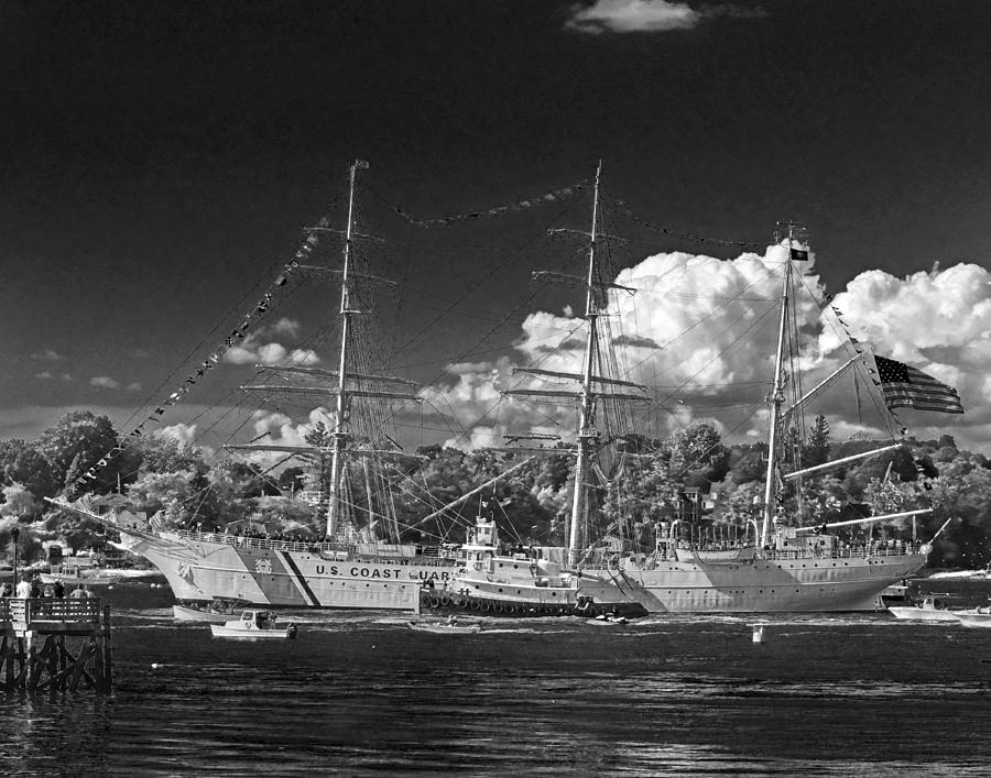 USCG Eagle 003 Photograph by Jeff Stallard | Fine Art America