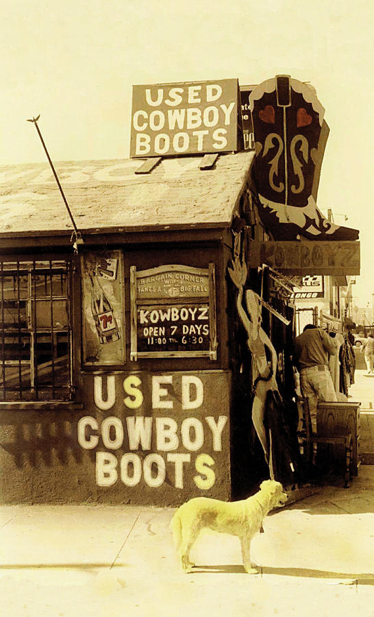 Used Cowboy Boots Photograph by Florine Duffield