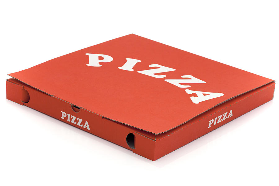 Used pizza box Photograph by Bravo1954