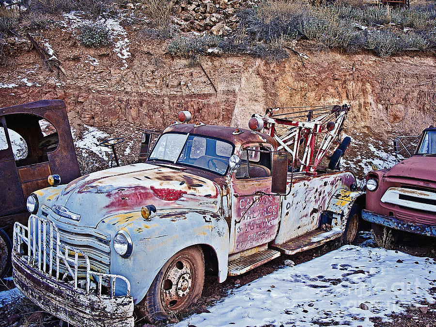 Used to be A Hard Workin Truck Photograph by Lee Craig