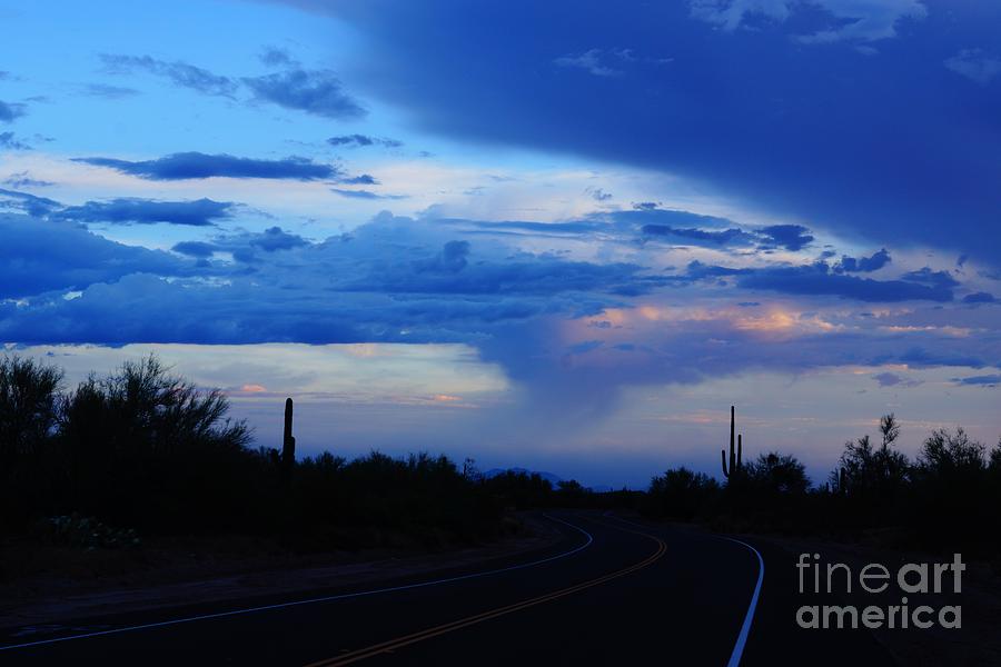 Usery Pass Thunderstorm Photograph by Kerri Mortenson Usery Pass Thunderstorm Photograph by Kerri Mortenson