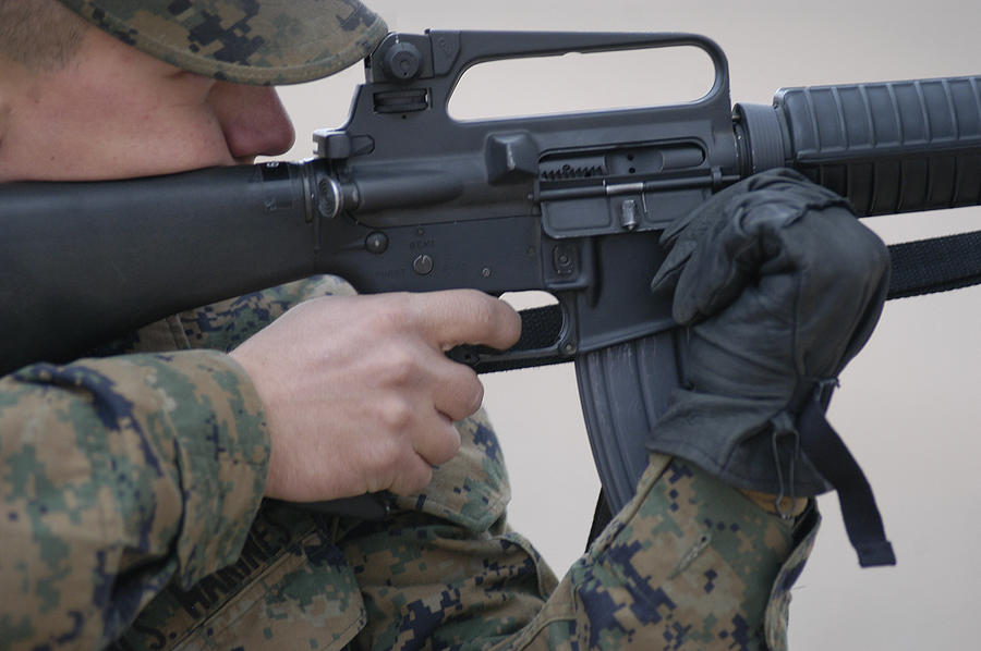 USMC Rifle Range Photograph by Annette Redman