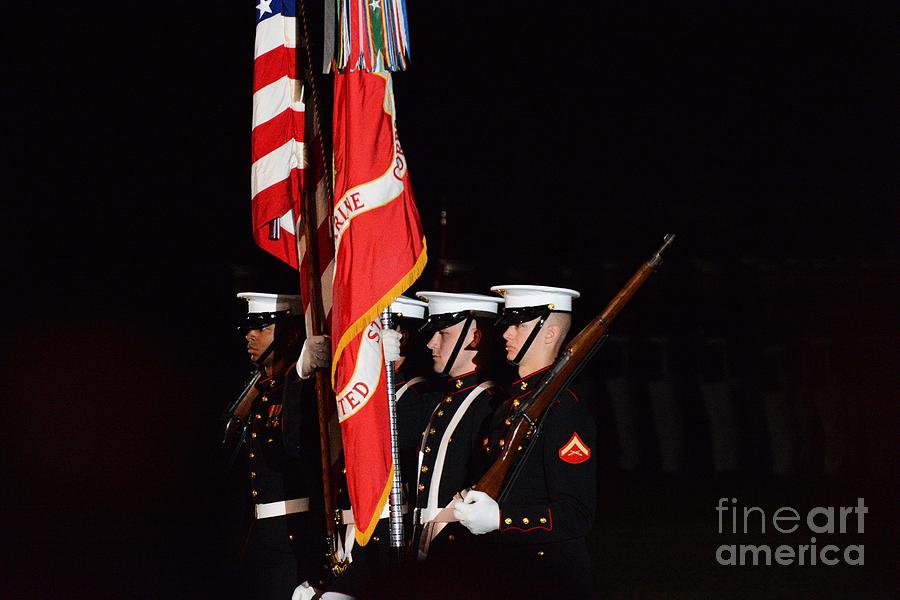 USMC Salute Photograph by Cindy Manero