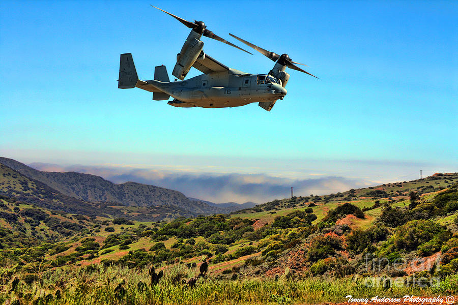 USMC VM-166 Osprey Photograph by Tommy Anderson
