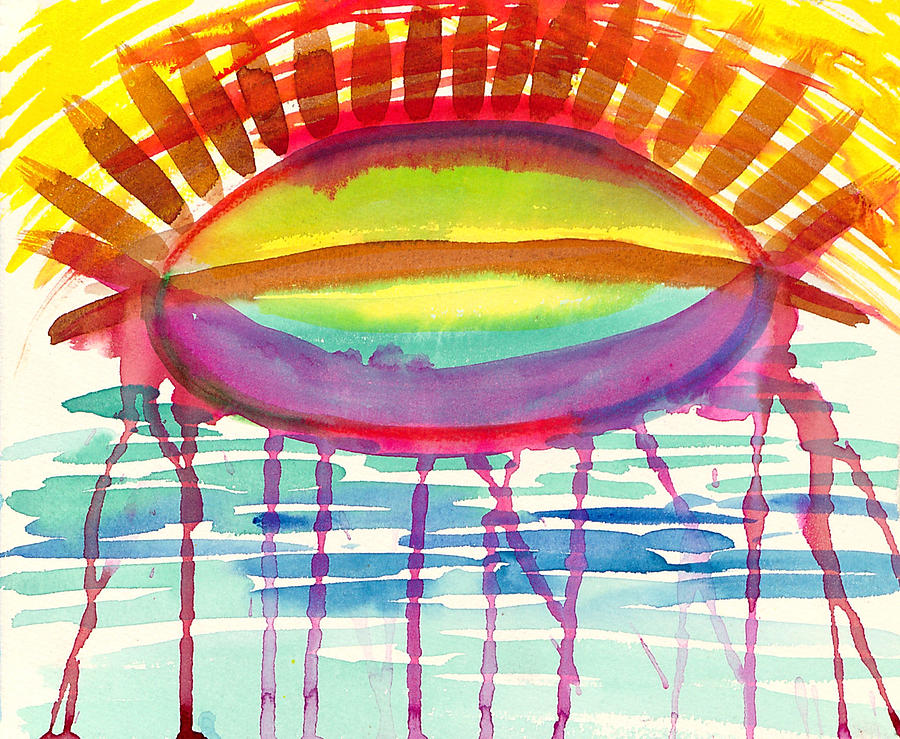 Uso In Color Ufo Painting