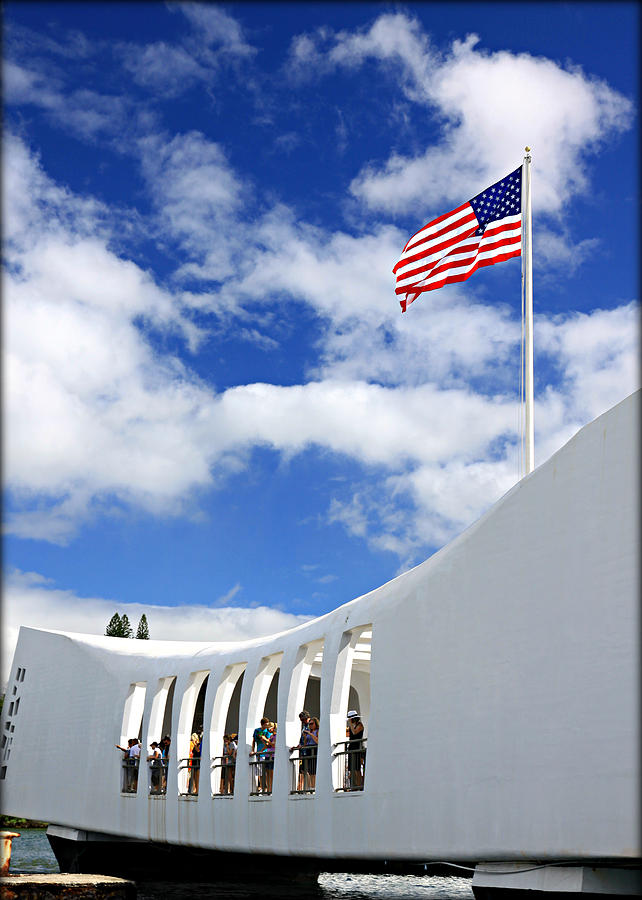 USS Arizona Memorial Photograph by Stephen Stookey