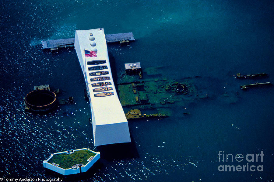 USS Arizona Photograph by Tommy Anderson