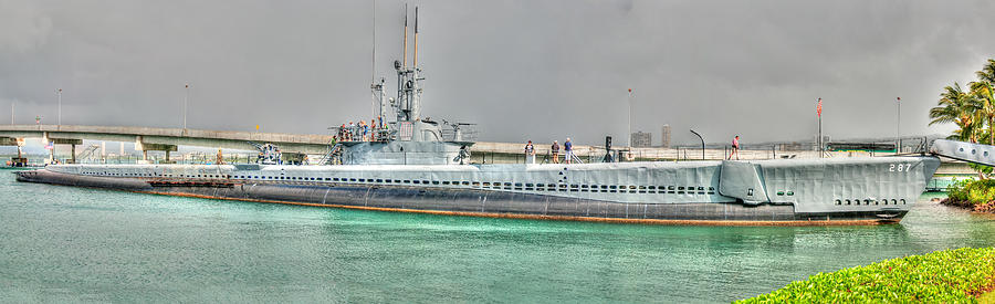 USS Bowfin SS-287 2 Photograph by Richard J Cassato