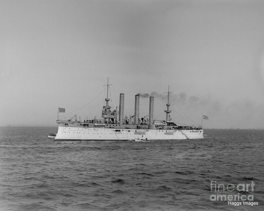 USS Brooklyn  Photograph by William Haggart
