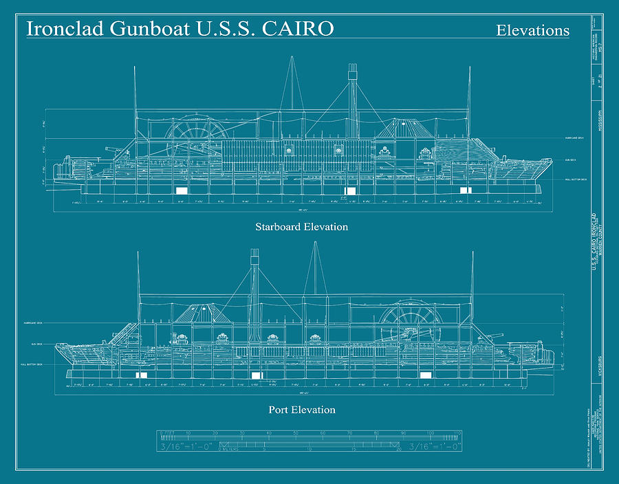 USS Cairo Gunboat Photograph by Andrew Fare
