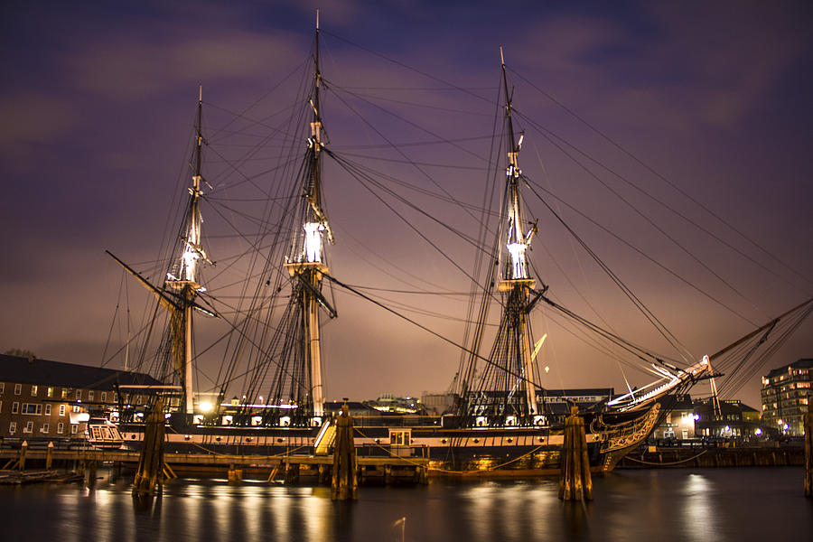 Boston Photograph - USS Constitution Boston   by John McGraw