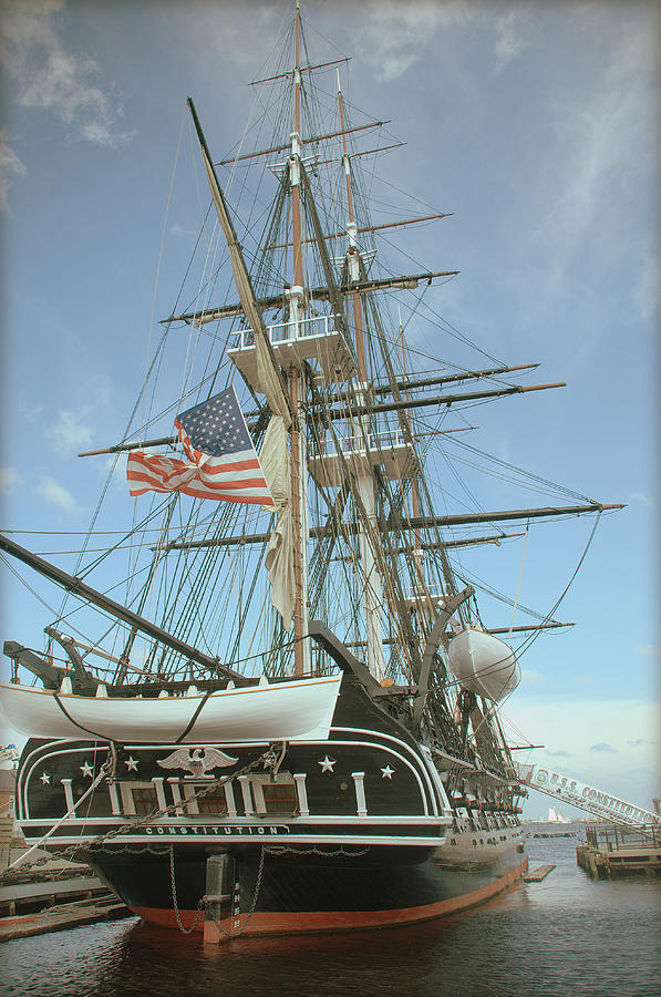 USS Constitution Photograph by Jeff Cook