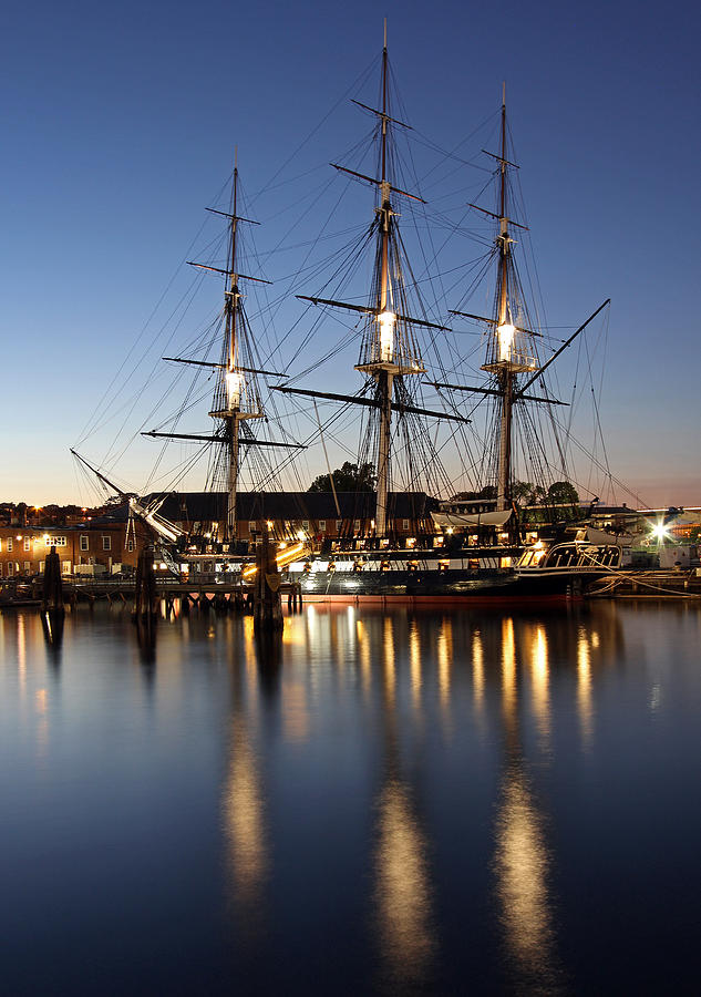 USS Constitution Photograph by Juergen Roth
