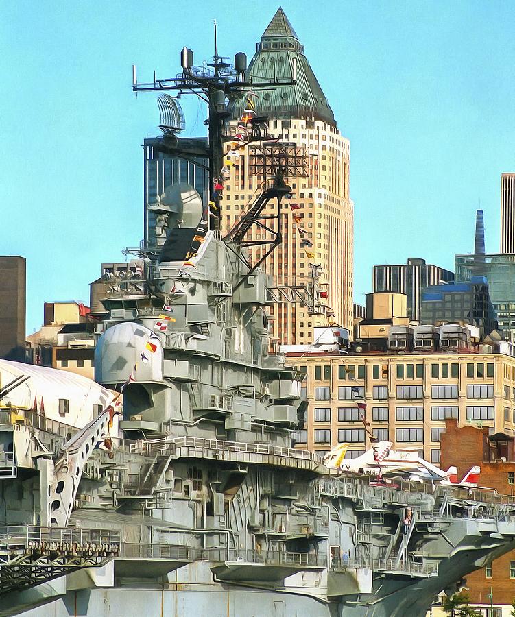 USS Intrepid 2 Photograph by Mick Flynn