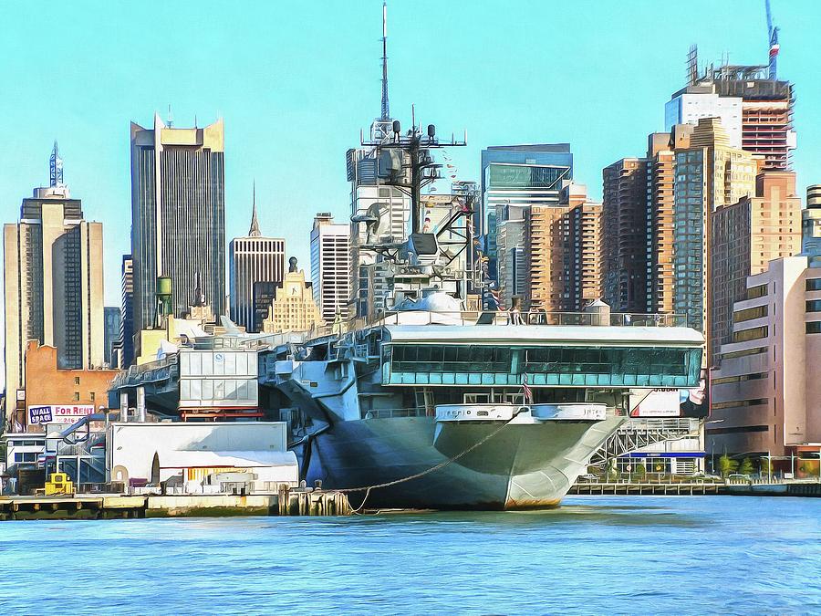 USS Intrepid Sea Air and Space Museum Photograph by Mick Flynn