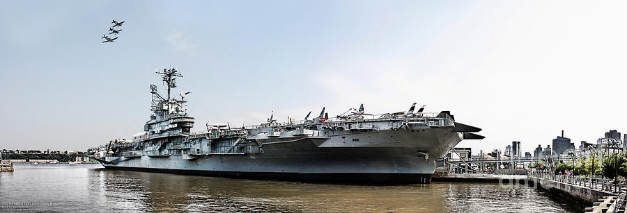 Uss Intrepid Photograph - Uss Intrepid Sea-air-space Museum In New York City. by Nishanth Gopinathan Uss Intrepid Photograph - Uss Intrepid Sea-air-space Museum In New York City. by Nishanth Gopinathan