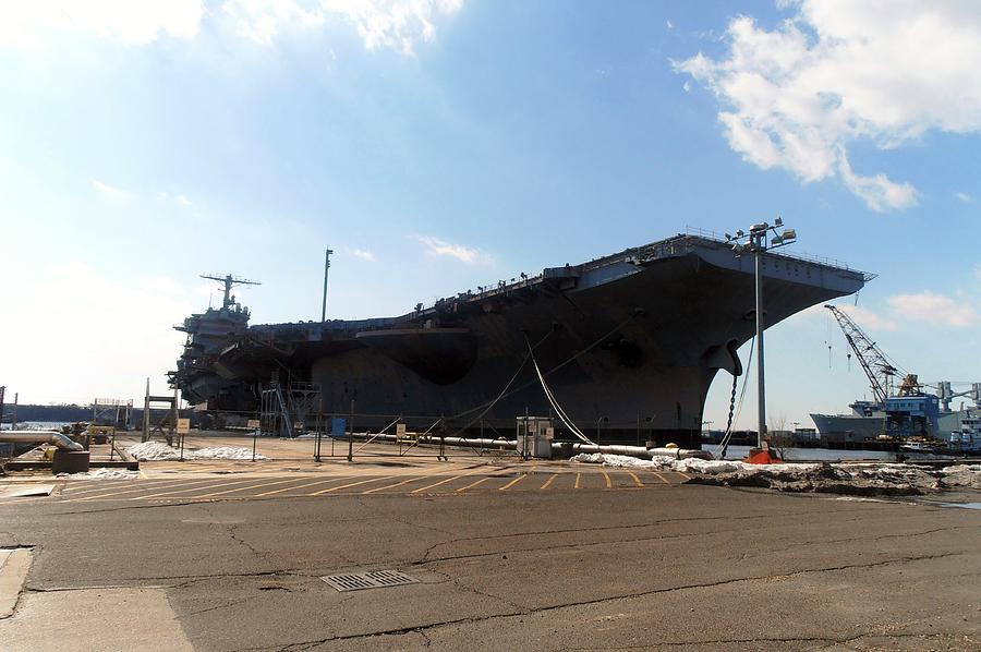 USS John F. Kennedy Photograph by Martin Jones - Fine Art America