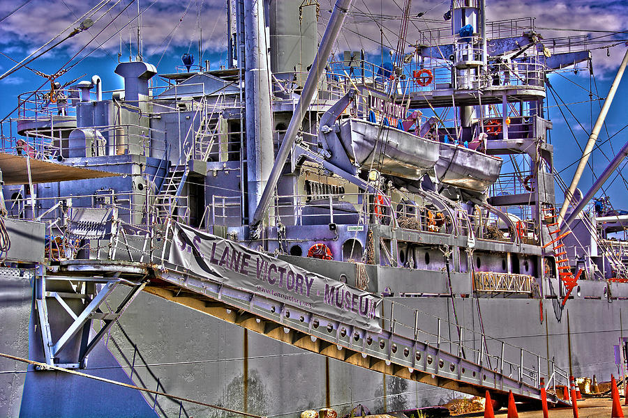 USS Lane Victory Photograph by Richard J Cassato
