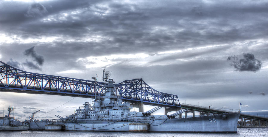 USS Massachusetts Photograph by Andrew Pacheco