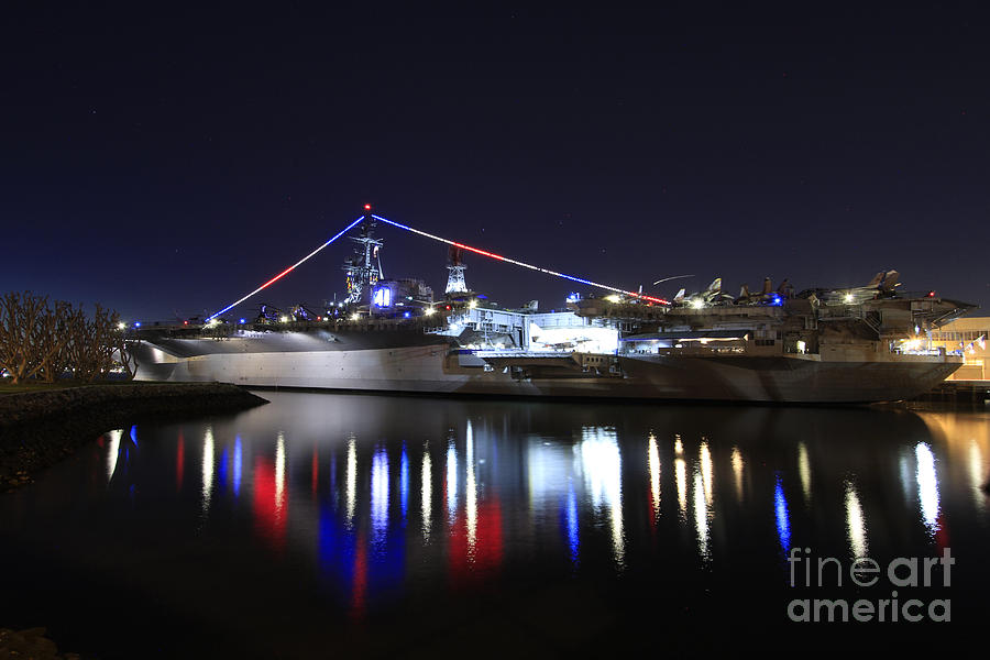 USS Midway Photograph by Laarni Montano
