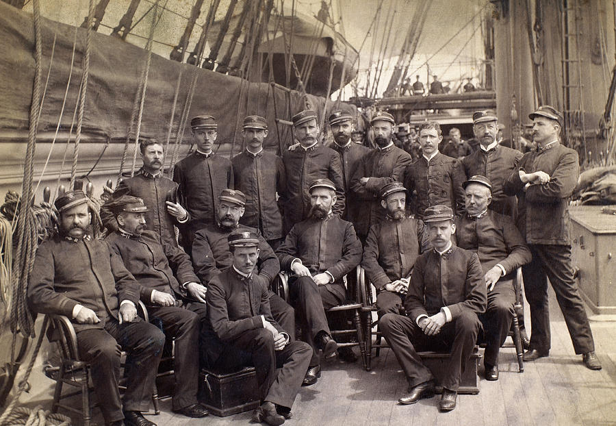 Uss Mohican, C1885 Photograph by Granger