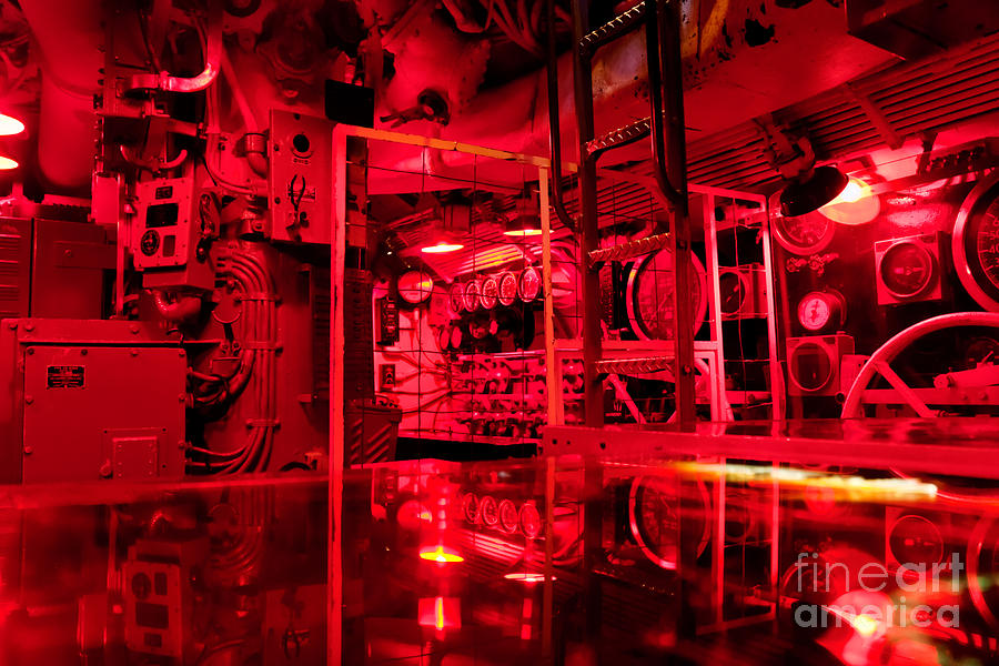 San Francisco Photograph - USS Pampanito control room by Jo Ann Snover