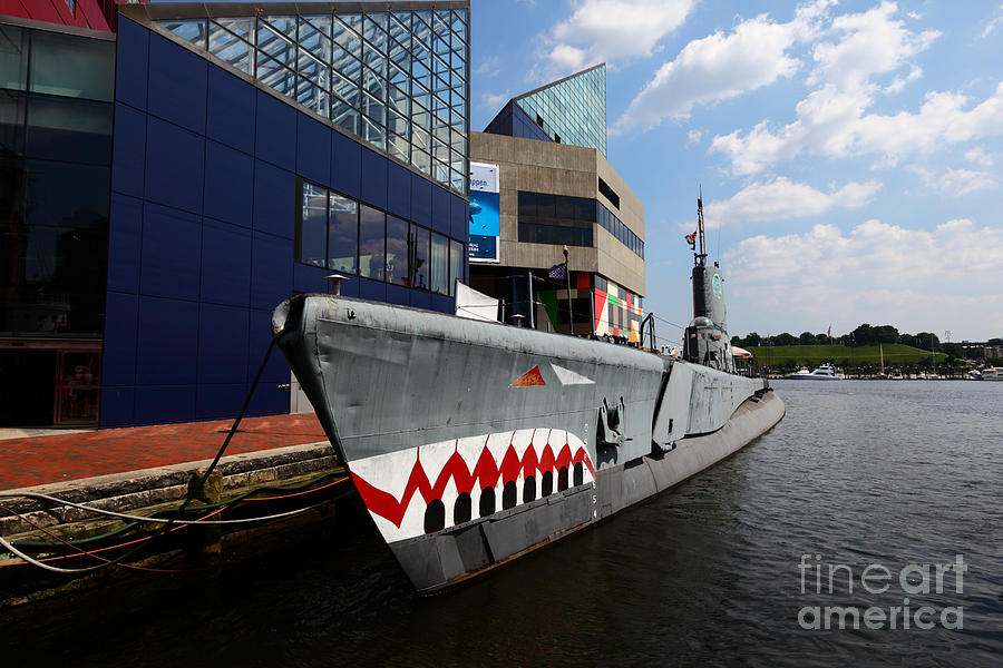 USS Torsk Baltimore Photograph by James Brunker