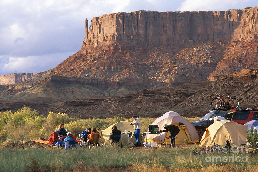 Utah Camping Photograph