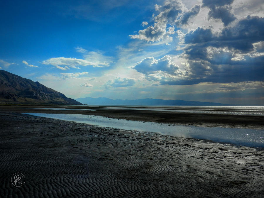 Mountain Photograph - Utah - Great Salt Lake 003 by Lance Vaughn
